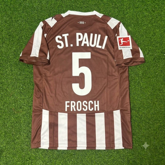 Camiseta de fútbol conmemorativa Walter Frosch FC St. Pauli Trikot Maillot