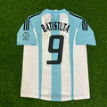 Gabriel Batistuta Argentinien WM 2002 Heim Retro Fußballtrikot