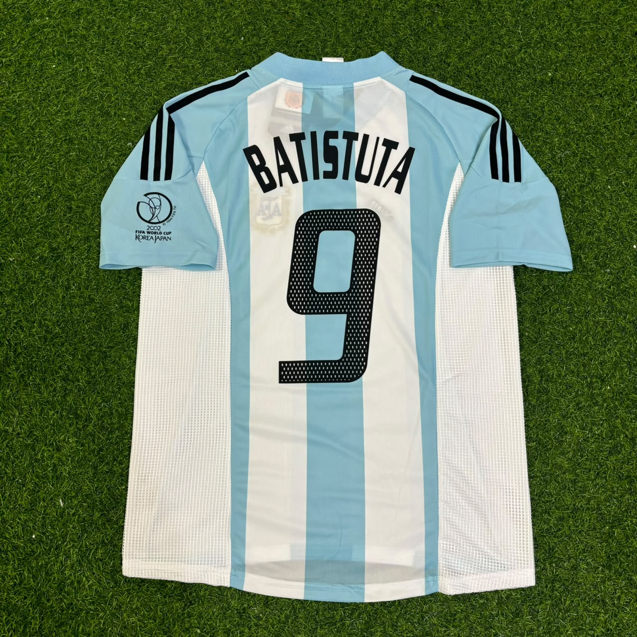 Gabriel Batistuta Argentinien WM 2002 Heim Retro Fußballtrikot
