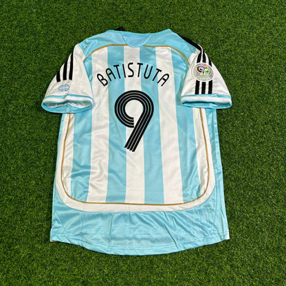Gabriel Batistuta Argentinien Retro Fußballtrikot Trikot Maglia