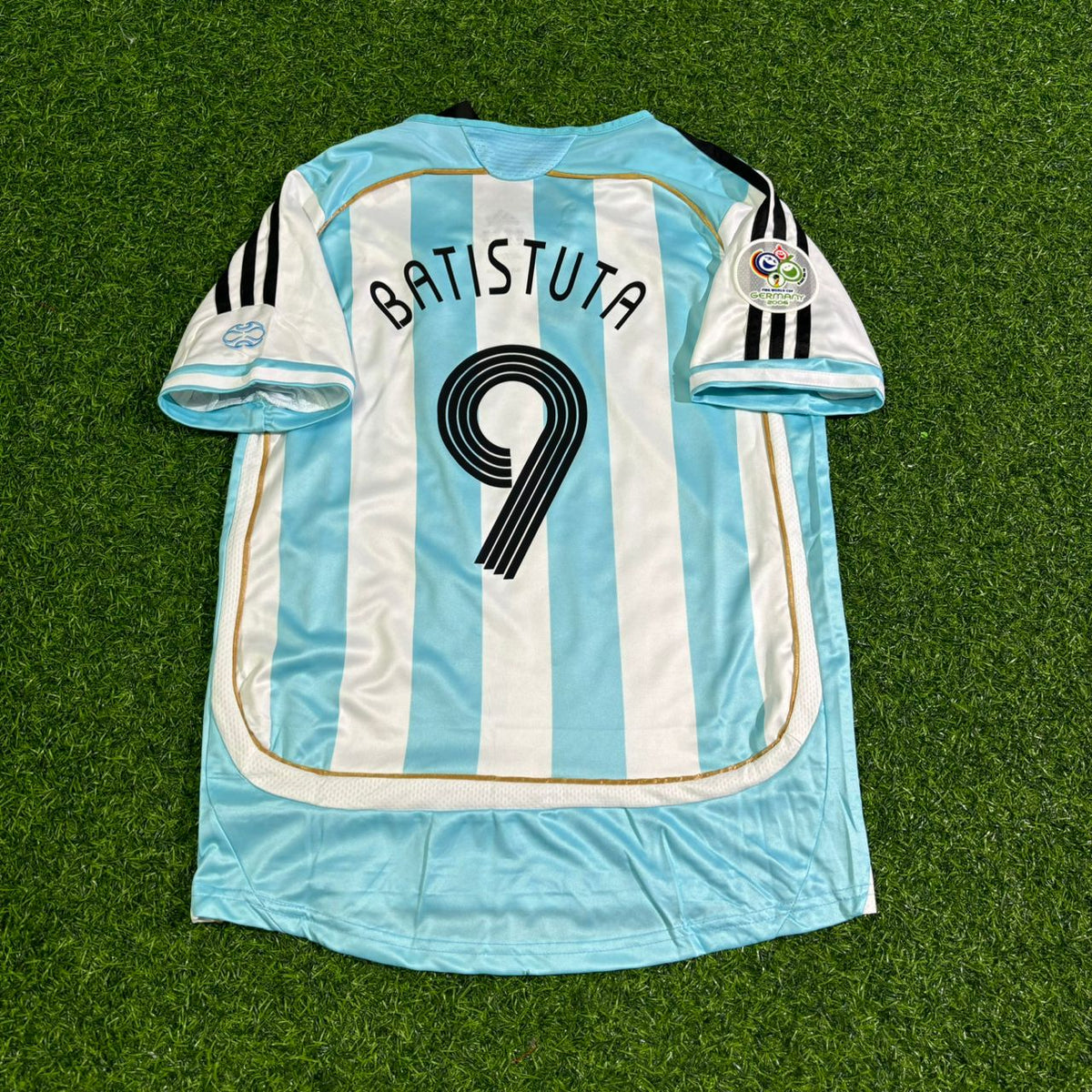 Argentina Kids Retro Football Jersey – Gabriel Batistuta