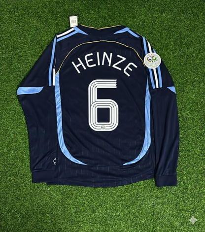 Argentina 2006 World Cup Long Sleeve Retro Football Jersey – Gabriel Heinze