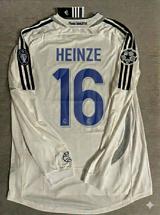 Gabriel Heinze 16- Real Madrid 2006-2007 Weiß Schwarz Trikot Fußballtrikot