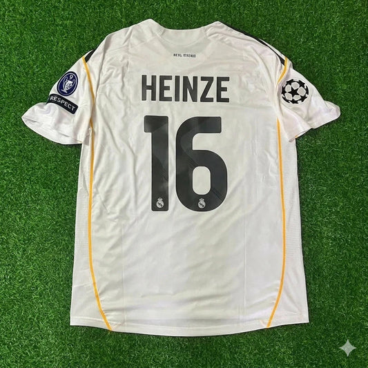 Gabriel Heinze Real Madrid 2009 2010 Retro Trikot Fußballtrikot