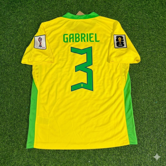 Gabriel Magalhaes 3 Brasilien WM 2026 Neue Saison Fußballtrikot