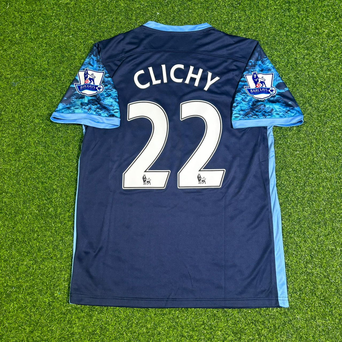 Gaël Clichy Manchester City 2016-2017 Retro Fußballtrikot