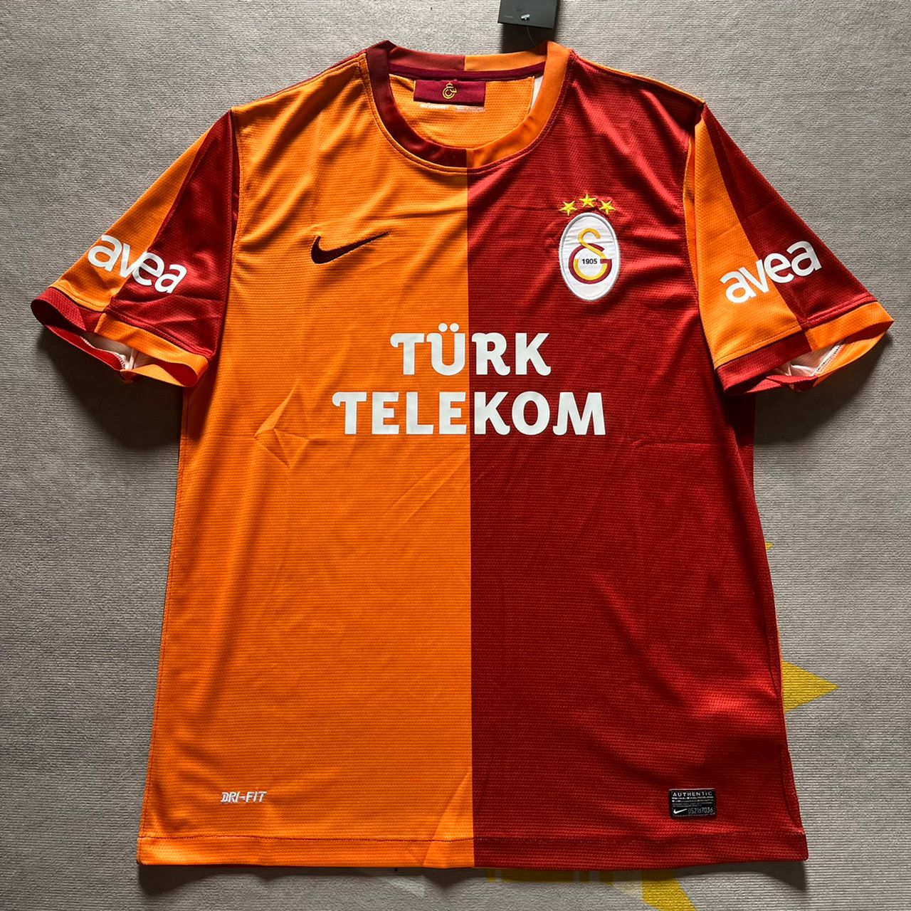 Didier Drogba #12 Galatasaray Retro 2012-2013 Sezonu Formasi Home Jersey Trikot Maillot Soccer Shirt