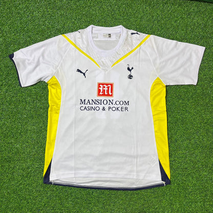 Gareth Bale Tottenham 2009–2010 White Retro Football Jersey Kit