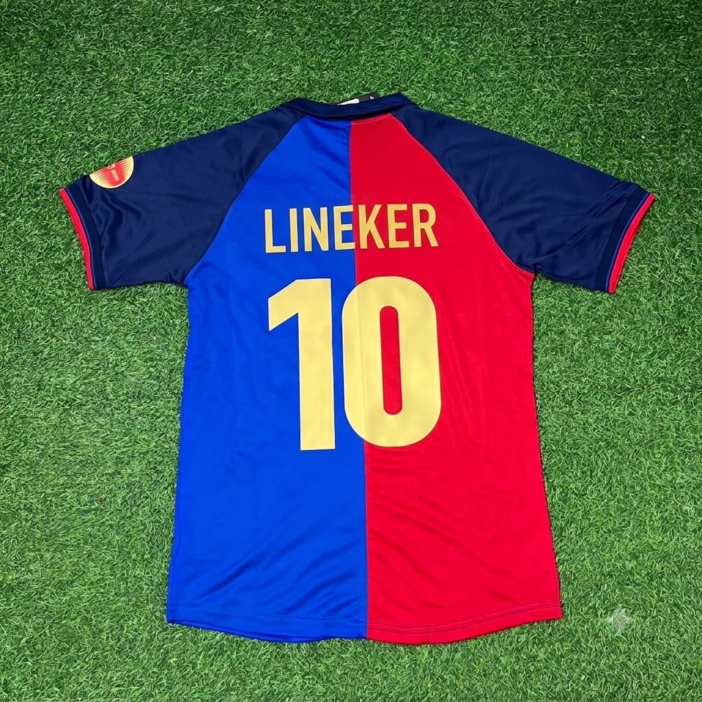 Gary Lineker – Barcelona Special Retro Kit Jersey – | Trikot | Maillot Soccer Shirt