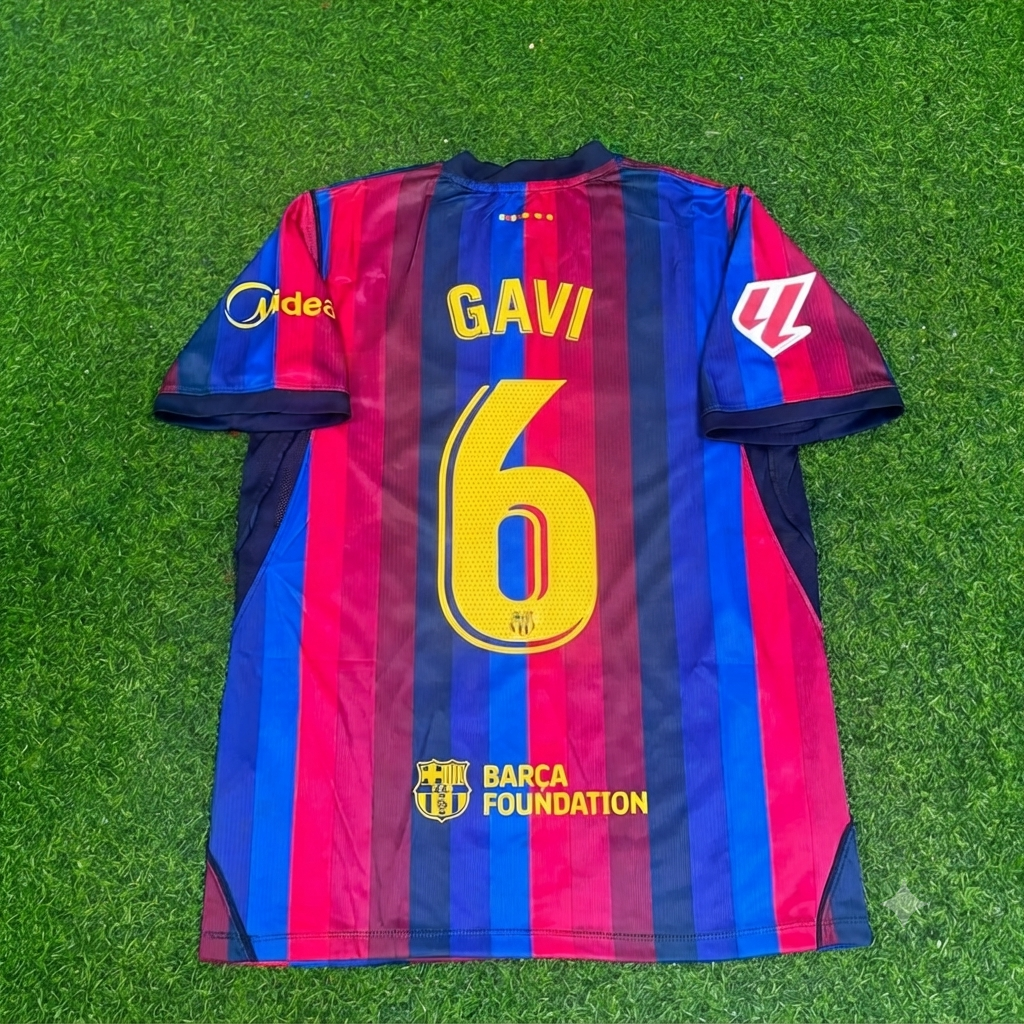 Gavi #6 Barcelona 2027 Heimtrikot Neue Saison Trikot Maillot Fußballtrikot