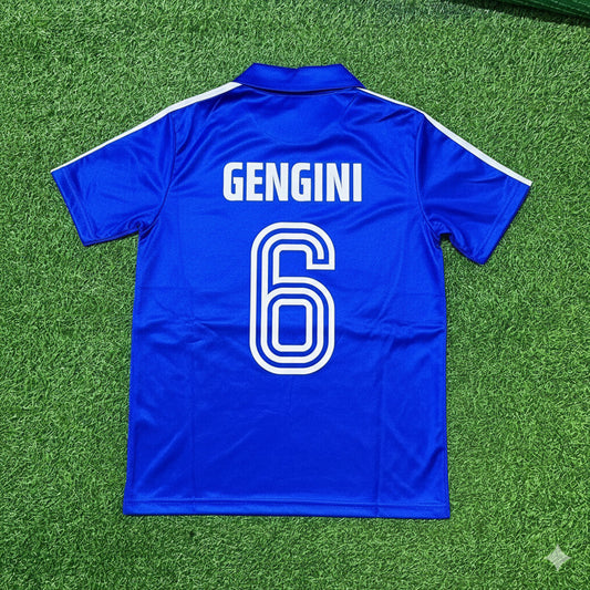 Bernard Genghini Frankreich WM 1982 Retro Fußballtrikot