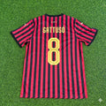 Gennaro Gattuso AC Milan 120th Anniversary Special Golden Retro Football Jersey