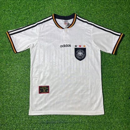 Deutschland EM 1996 Germany Finale Heim Retro Fußballtrikot Set