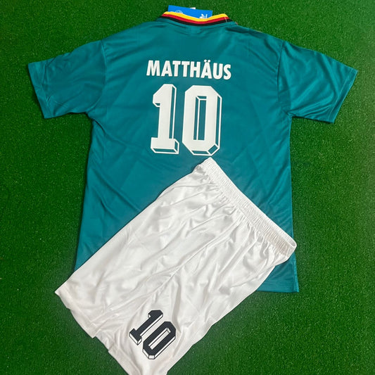 Lothar Matthäus Deutschland 1994 Retro Kinder-Trikot Fußballtrikot