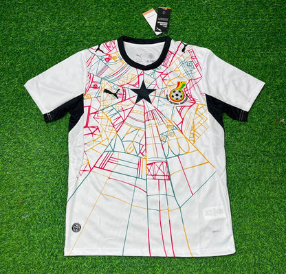 Maillot de football de l'équipe nationale du Ghana Coupe du Monde 2026 Kamaldeen Sulemana