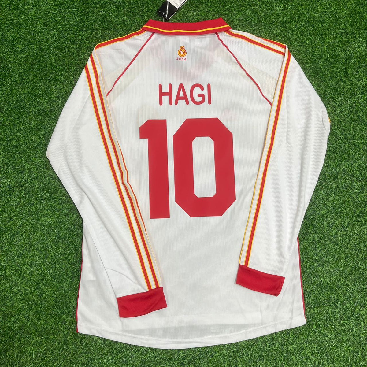 Maillot de football rétro Galatasaray de la finale de l'UEFA 2000 – Gheorghe Hagi