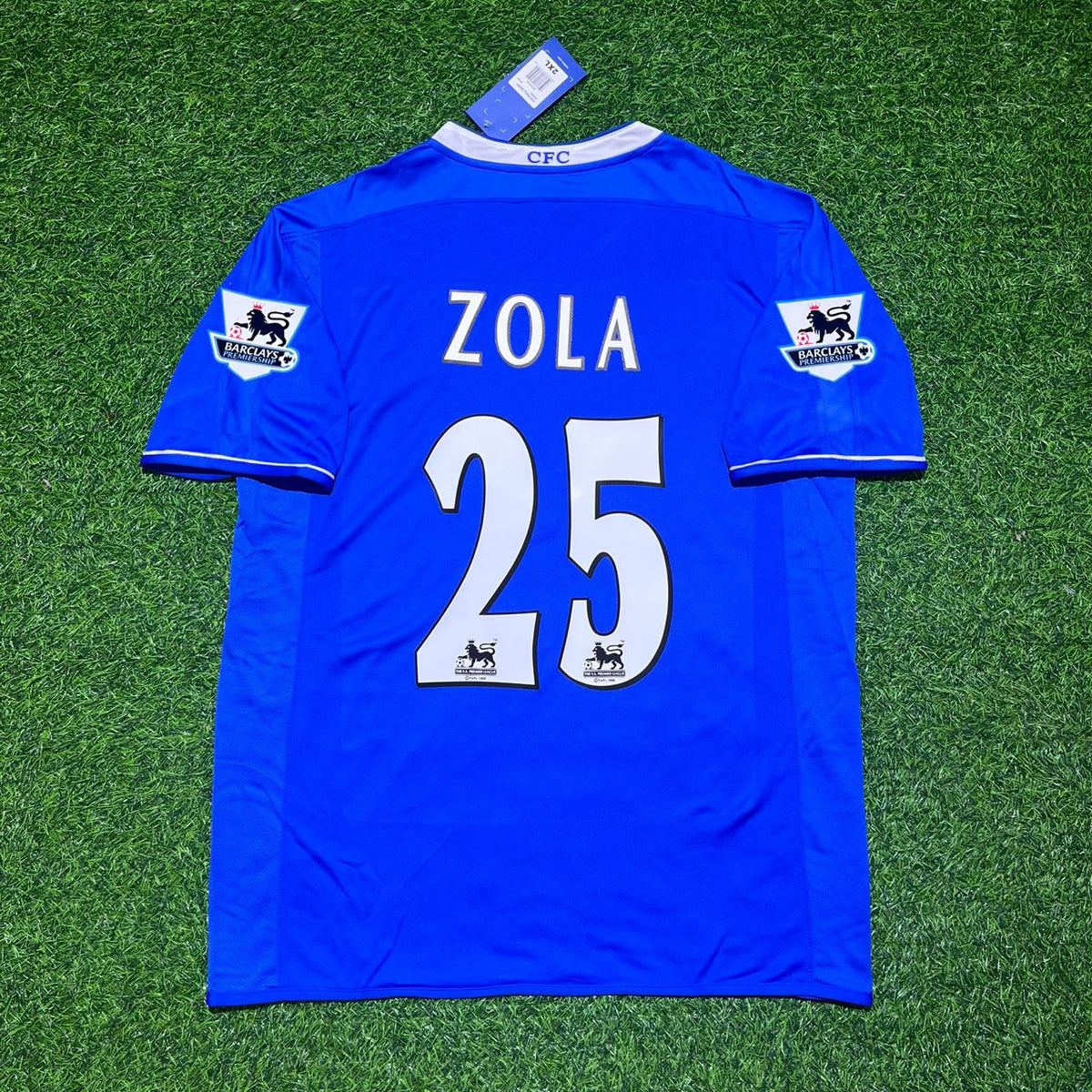 Maillot Rétro Domicile Bleu Marine Gianfranco Zola Chelsea Saison 2003-2005