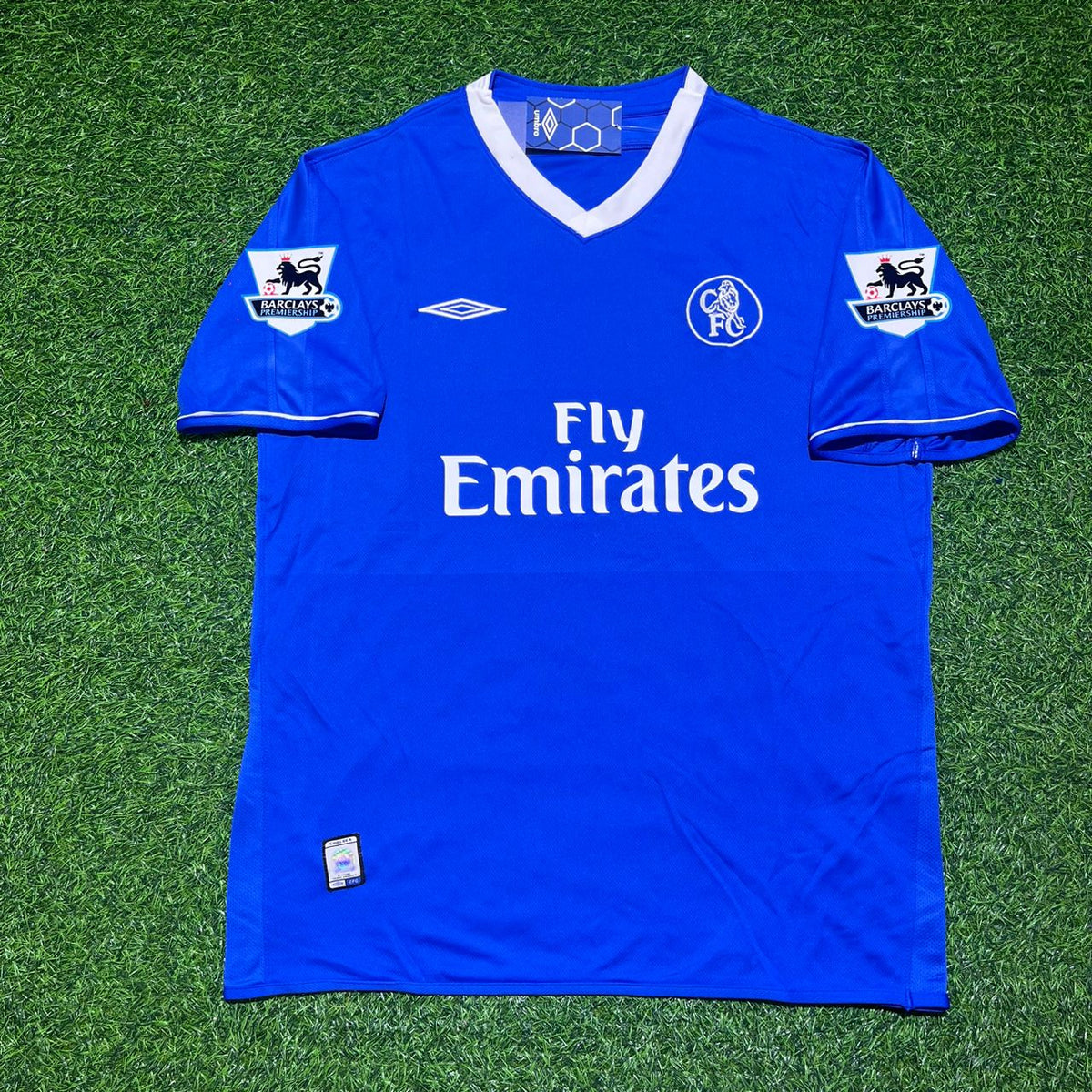 Maillot Rétro Domicile Bleu Marine Gianfranco Zola Chelsea Saison 2003-2005