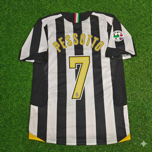 Gianluca Pessotto Juventus 2005-2006 Retro-Trikot | Fußballtrikot | Trikot | Fußballshirt