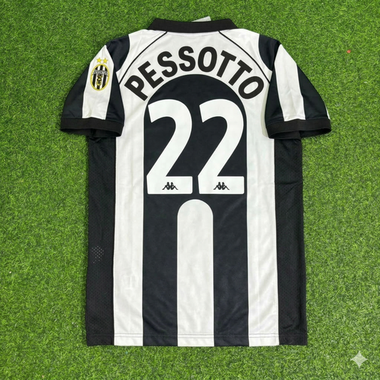 Gianluca Pessotto 22 - Juventus Heimtrikot 1997/1998 Retro-Trikot Fußballshirt