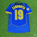 Gianluca Zambrotta Juventus 2004-2005 Blue Retro Jersey | Kit | Trikot | Maillot Soccer Shirt