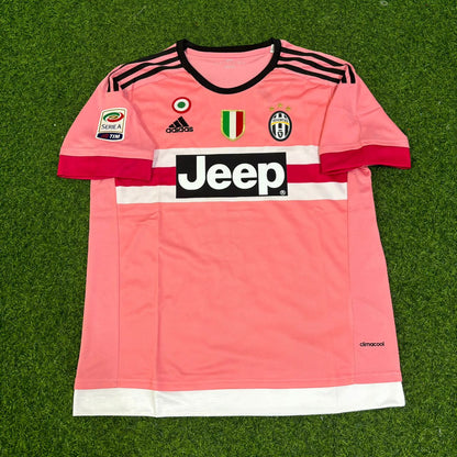 Camiseta retro rosa de la Juventus 2015/16 – Giorgio Chiellini