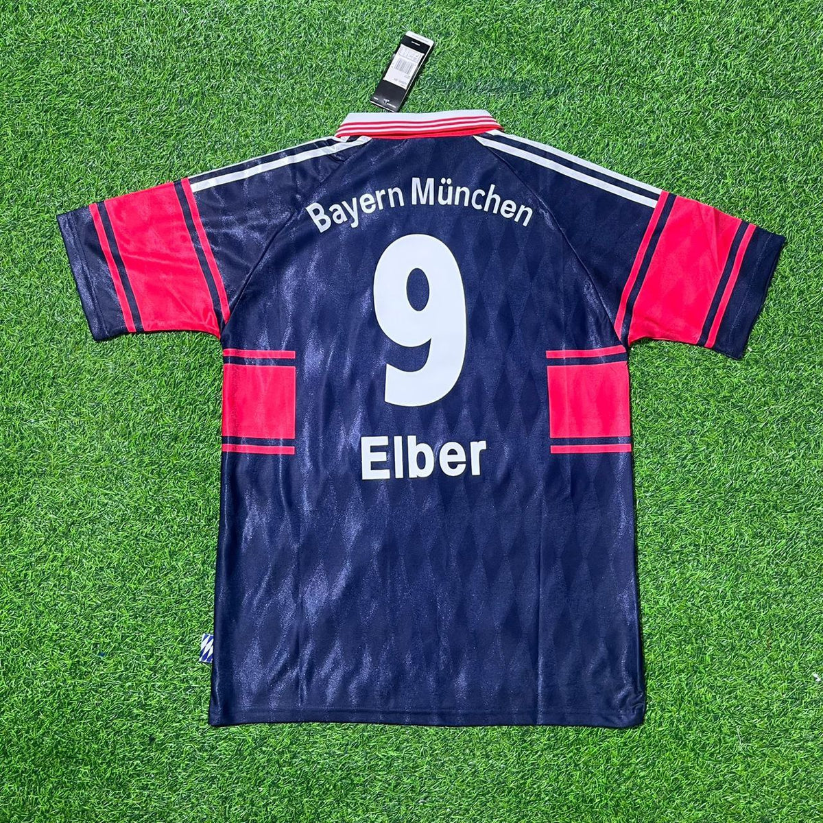 Bayern Munich 1997/99 Retro Jersey – Giovane Elber 9