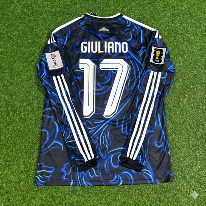 Giuliano Simeone Argentina 2026 World Cup Long Sleeve Football Jersey