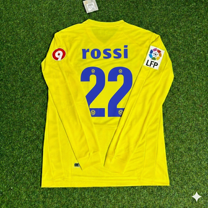 Maillot de football rétro à manches longues Giuseppe Rossi 22 Villarreal CF 2008/2009