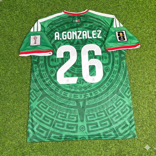 Armando Gonzalez Mexiko 2026 WM Heimtrikot Grün