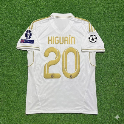 Gonzalo Higuaín #20 Real Madrid 2011-2012 Jersey Soccer Shirt Trikot