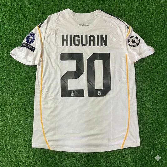 Gonzalo Higuaín Real Madrid 2009 2010 Retro Trikot Fußballshirt