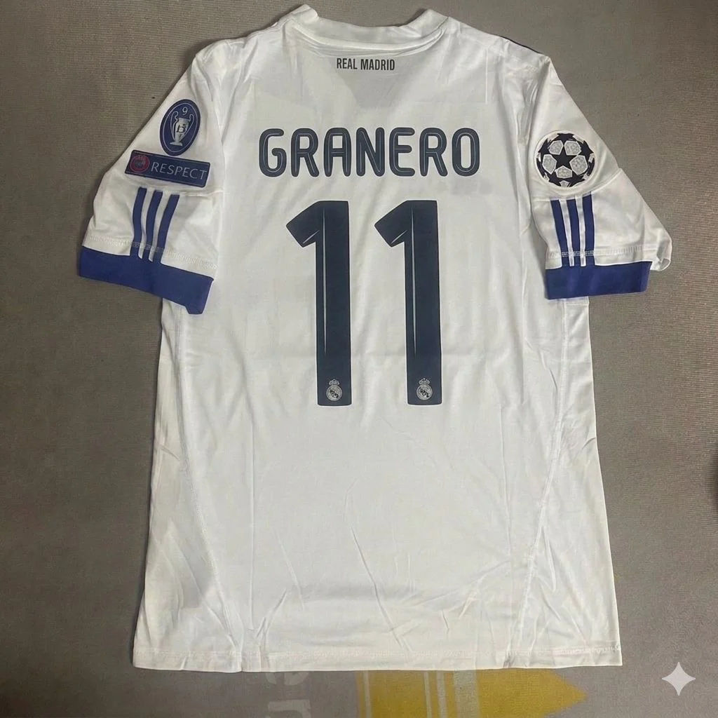 Esteban Granero 11- Real Madrid 2010 2011 Retro Trikot