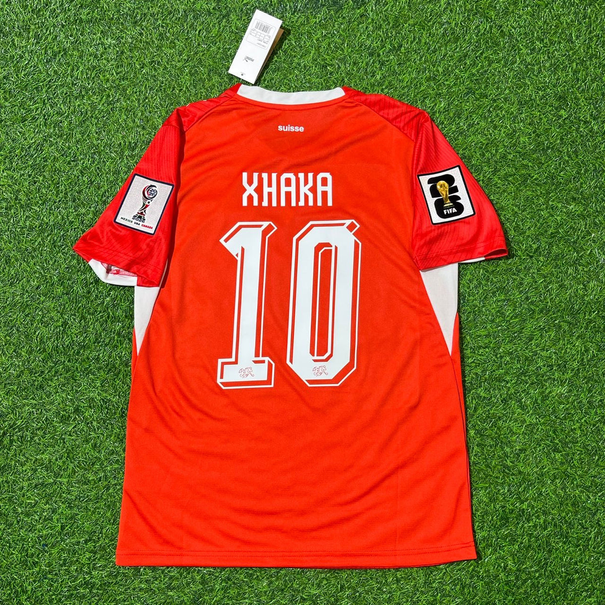 Granit Xhaka 10 - Maillot de la Coupe du Monde Suisse 2026