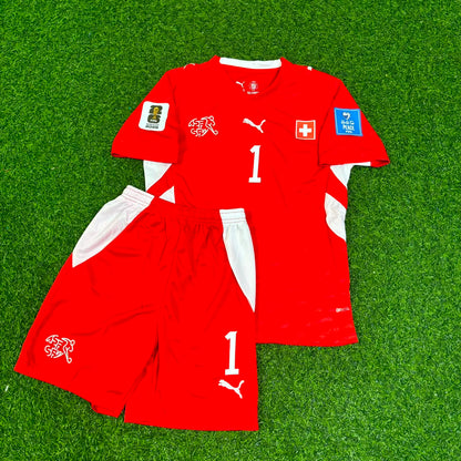 Gregor Kobel 1- Suisse Coupe du Monde 2026 Ensemble Enfant Maillot