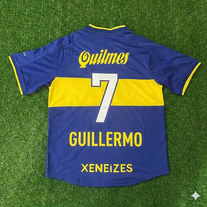 Maillot de football rétro Guillermo Barros Schelotto Boca Juniors