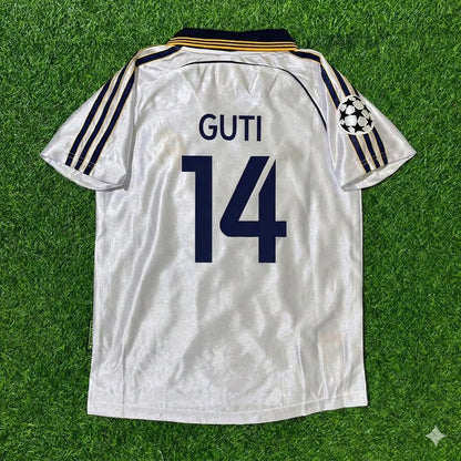 Guti Hernández 14- Real Madrid 1998/2000 Retro Football Jersey