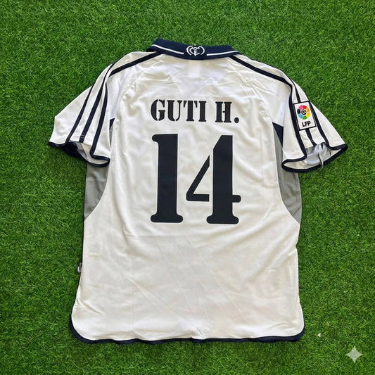 Guti Hernández 14- Real Madrid 2000 Retro Football Jersey