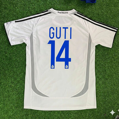 Guti Hernández 14– Real Madrid 2006–2007 Home Kit Jersey – | Trikot | Maillot Soccer Shirt