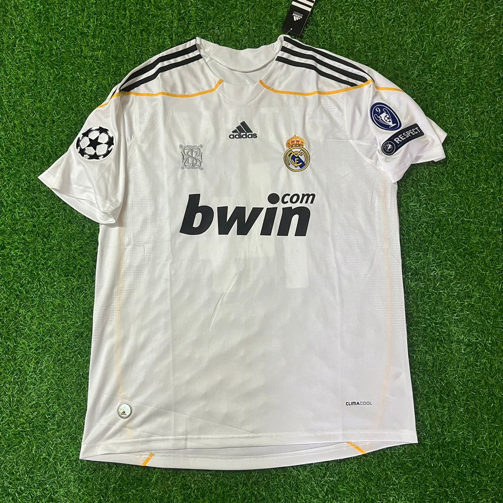 Xabi Alonso Real Madrid 2009 2010 Retro Jersey Soccer Shirt Trikot