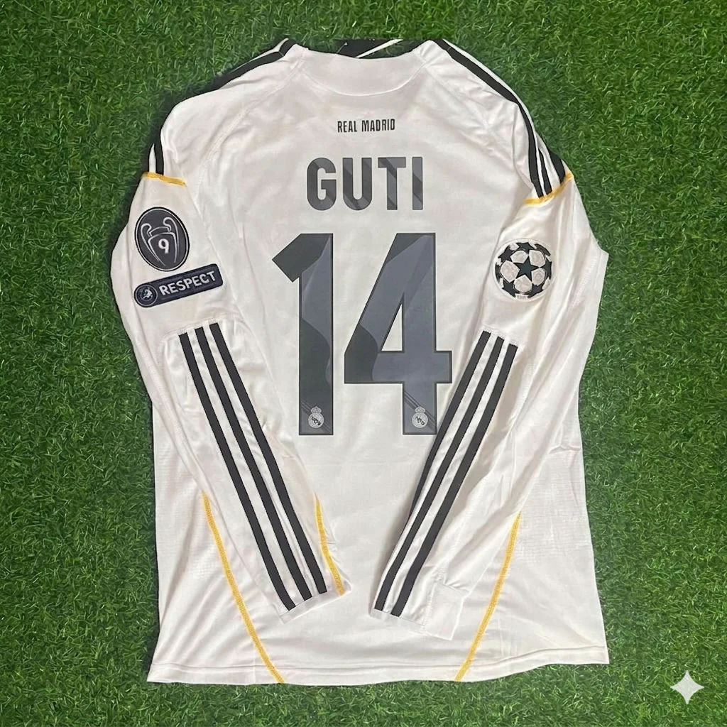 Guti Real Madrid 2009-2010 Jersey Soccer Shirt