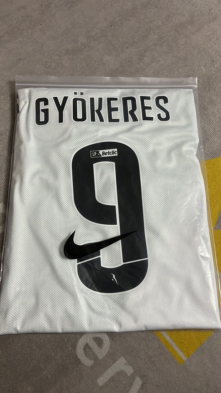 Viktor Gyökeres Sporting CP Lisbon 100th Year Special Commemorative Football Jersey