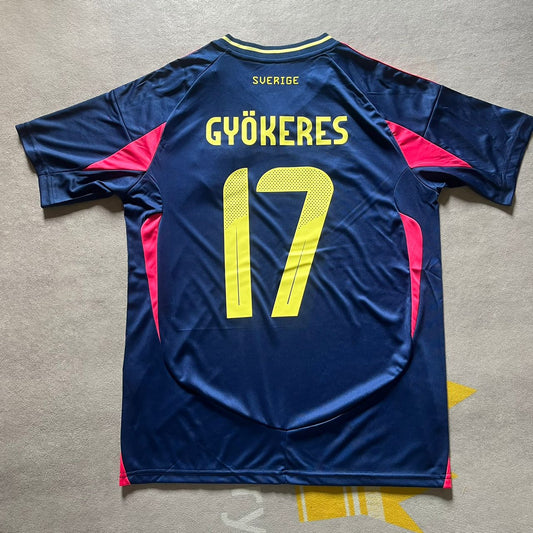 Maillot de football de la nouvelle saison 2025 de l'équipe nationale de Suède Viktor Gyökeres