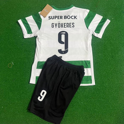 Viktor Gyökeres Sporting CP Lisbon New Season Kids Size Children Soccer Jersey Soccer Shirt
