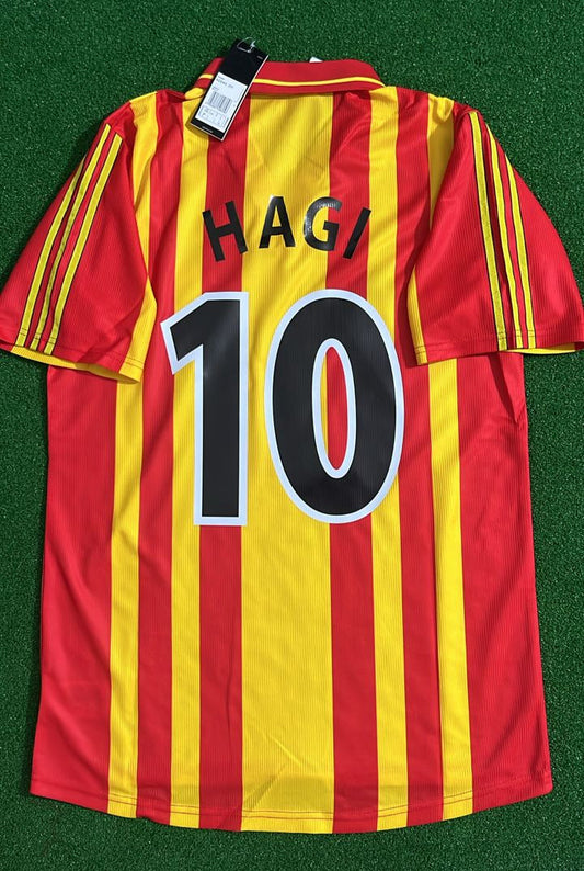 Gheorghe Hagi #10 – Galatasaray 2000 UEFA Super Kupa Final Retro Kit Jersey – | Trikot | Maillot | Forma Soccer Shirt