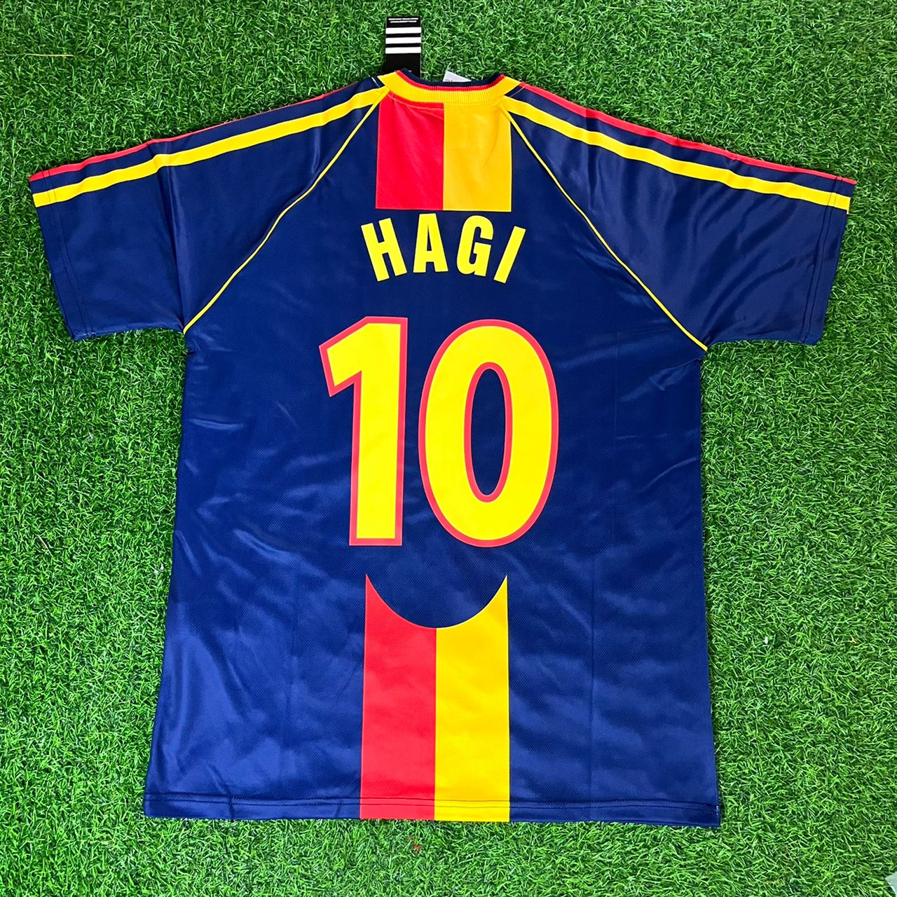 Gheorge Hagi #10 – Galatasaray 2000 UEFA Retro Trikot – | Jersey | Maillot | Forma Fußballtrikot