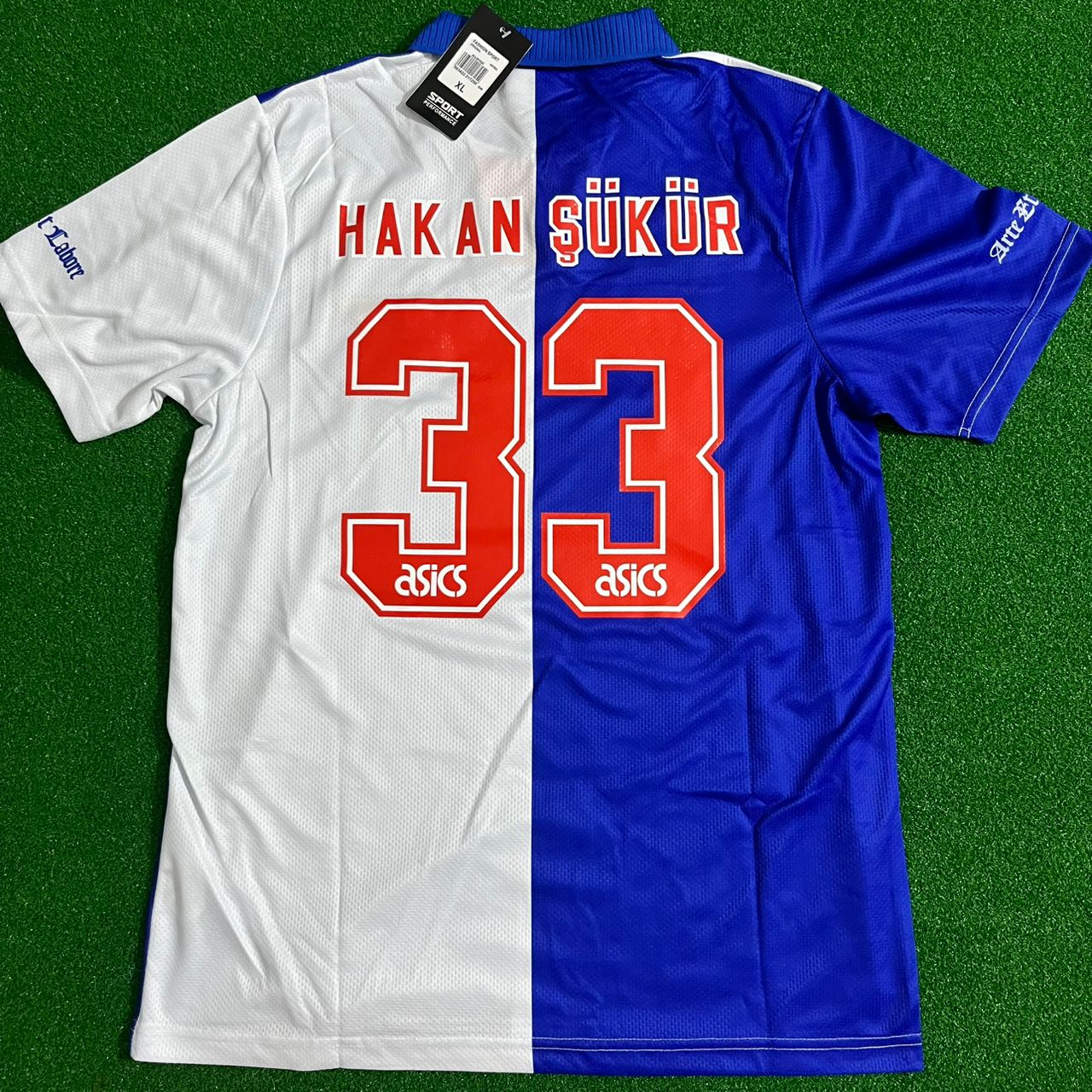 Hakan Şükür Blackburn Rovers Retro-Heimtrikot
