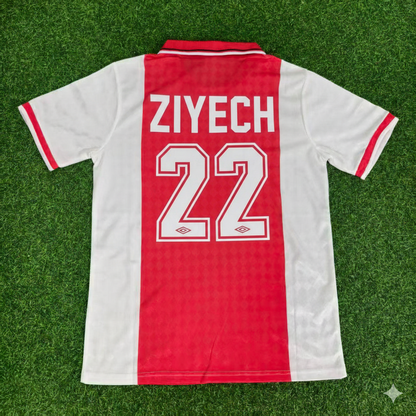 Maillot de football rétro Hakim Ziyech AFC Ajax