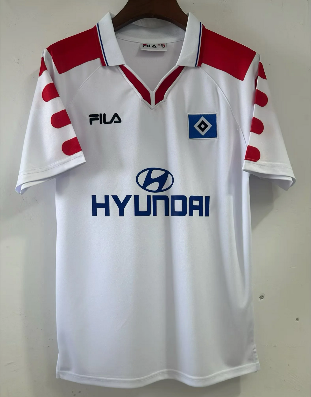 Hamburg SV HSV 1998-2000 Heim Retro Fussballtrikot