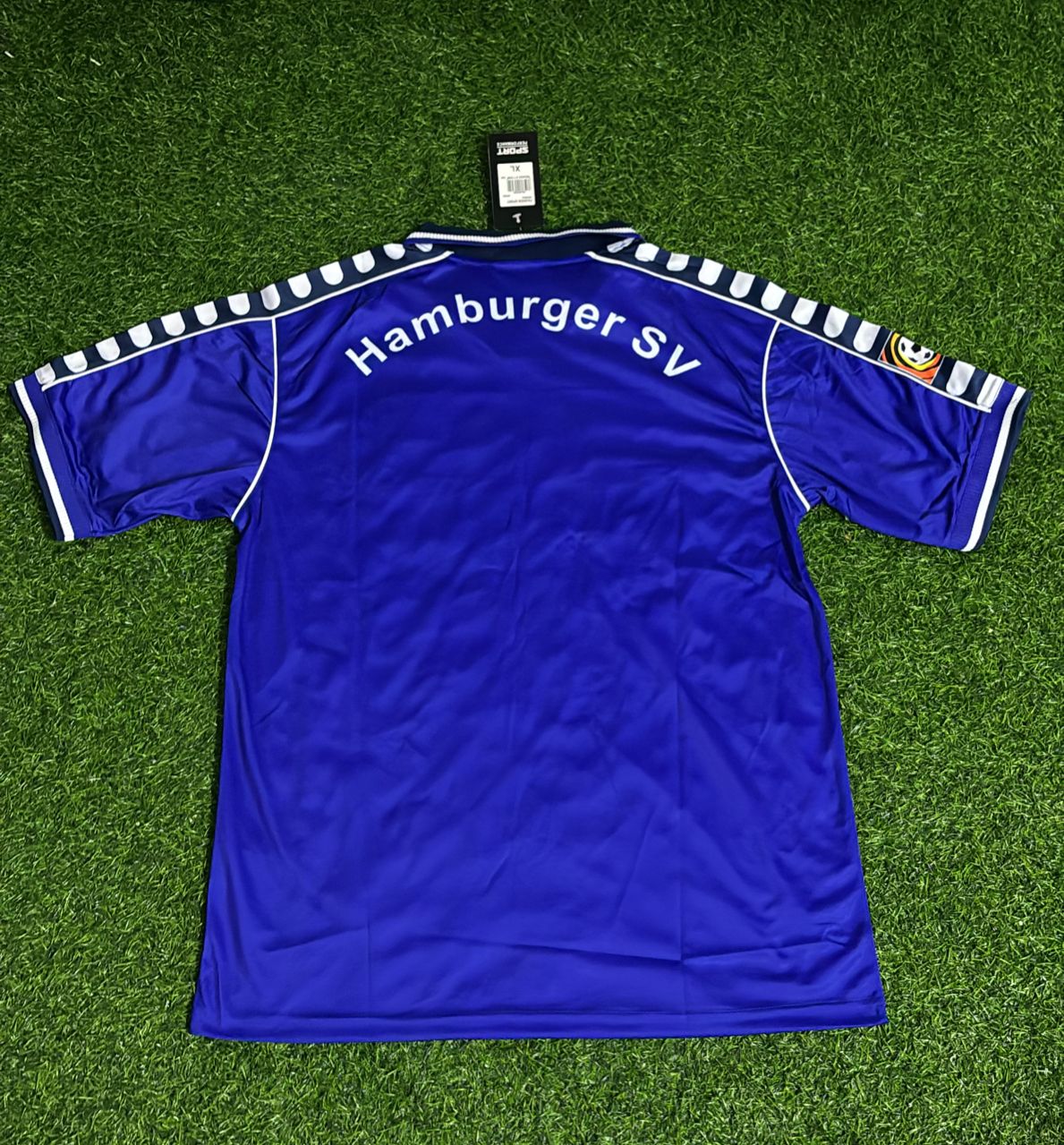 Camiseta retro local del Hamburger SV 2000-2001 roja, camiseta de fútbol retro del HSV